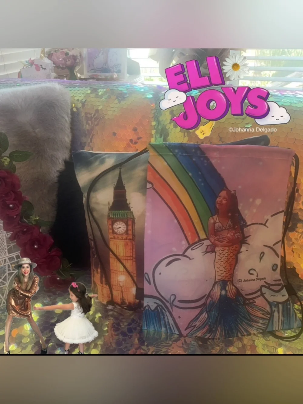 ELIJOYS - Mermaid Princess ©️JD backpack